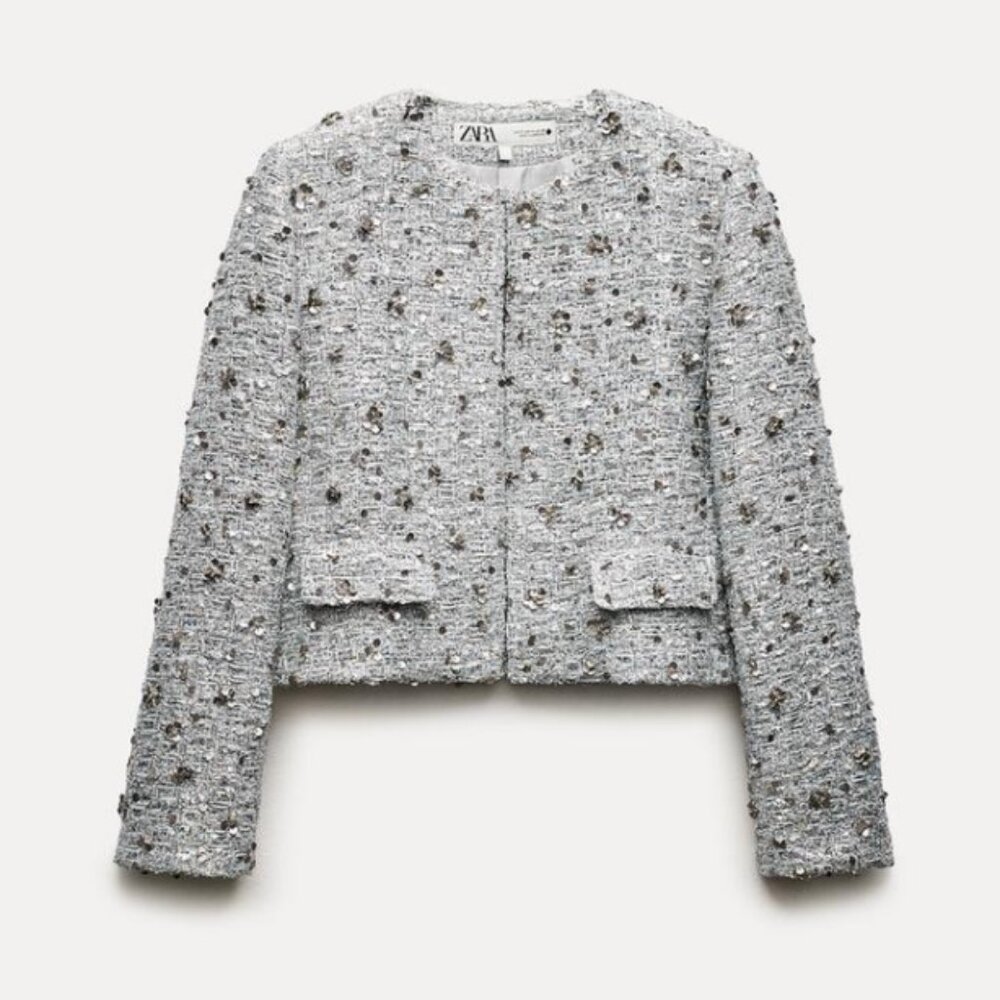 Zara Sequin Jacket